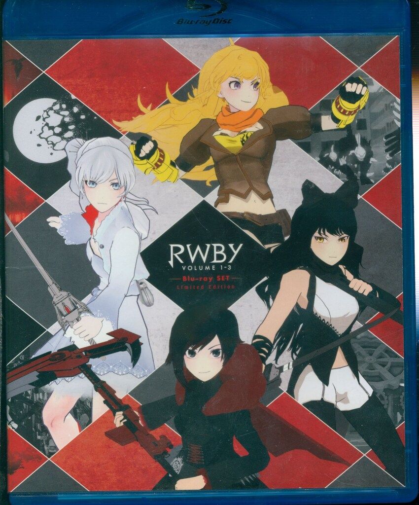 アニメBlu-ray RWBY VOLUME 1-3 Blu-ray SET - メルカリ