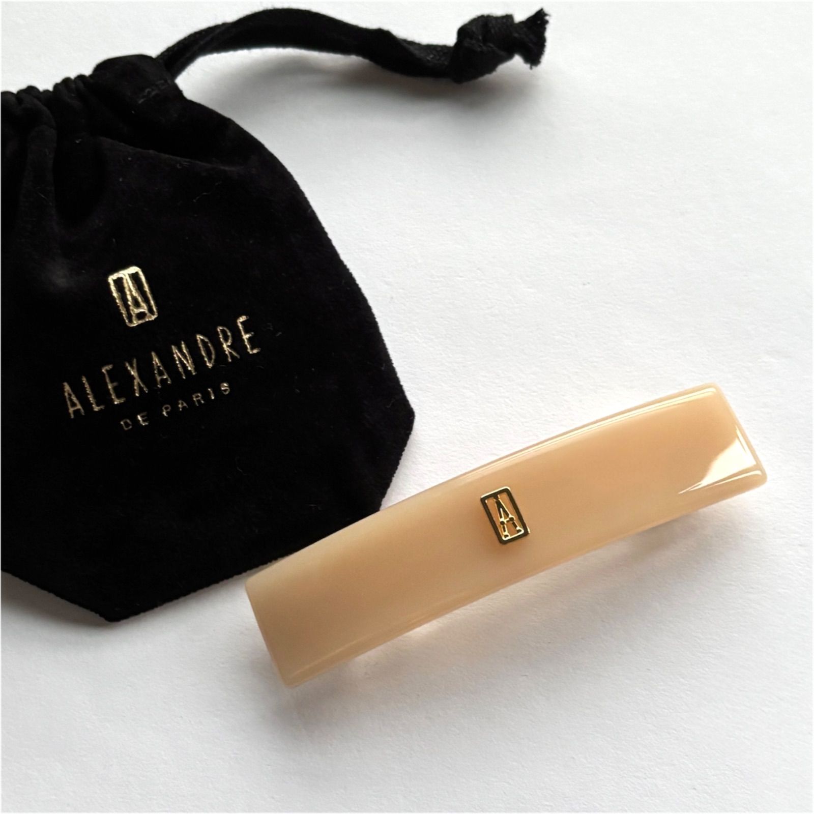 アレクサンドル・ドゥ・パリ バレッタ 8cm ベージュ系 - メルカリ