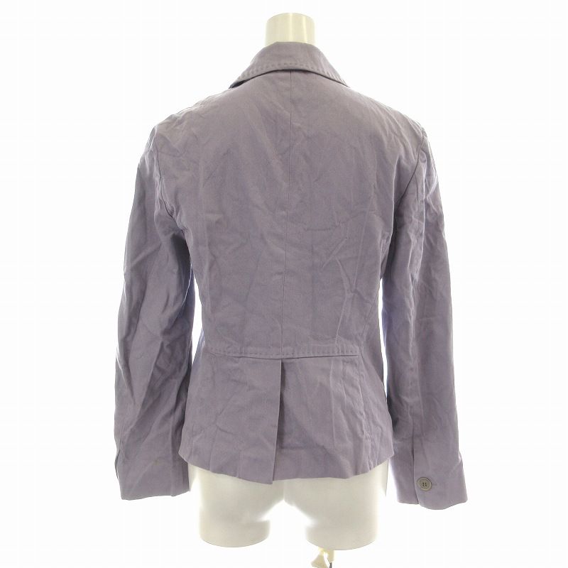 マックスマーラ MAX MARA テーラードジャケット シングル 背抜き 40 M