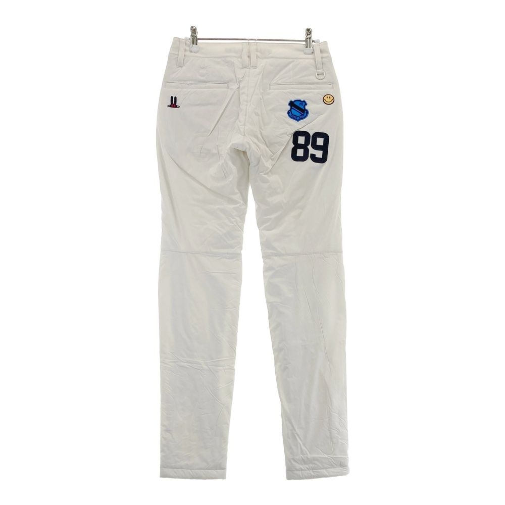 サイズ：00 PEARLY GATES パーリーゲイツ 中綿パンツ ニコちゃん刺繍