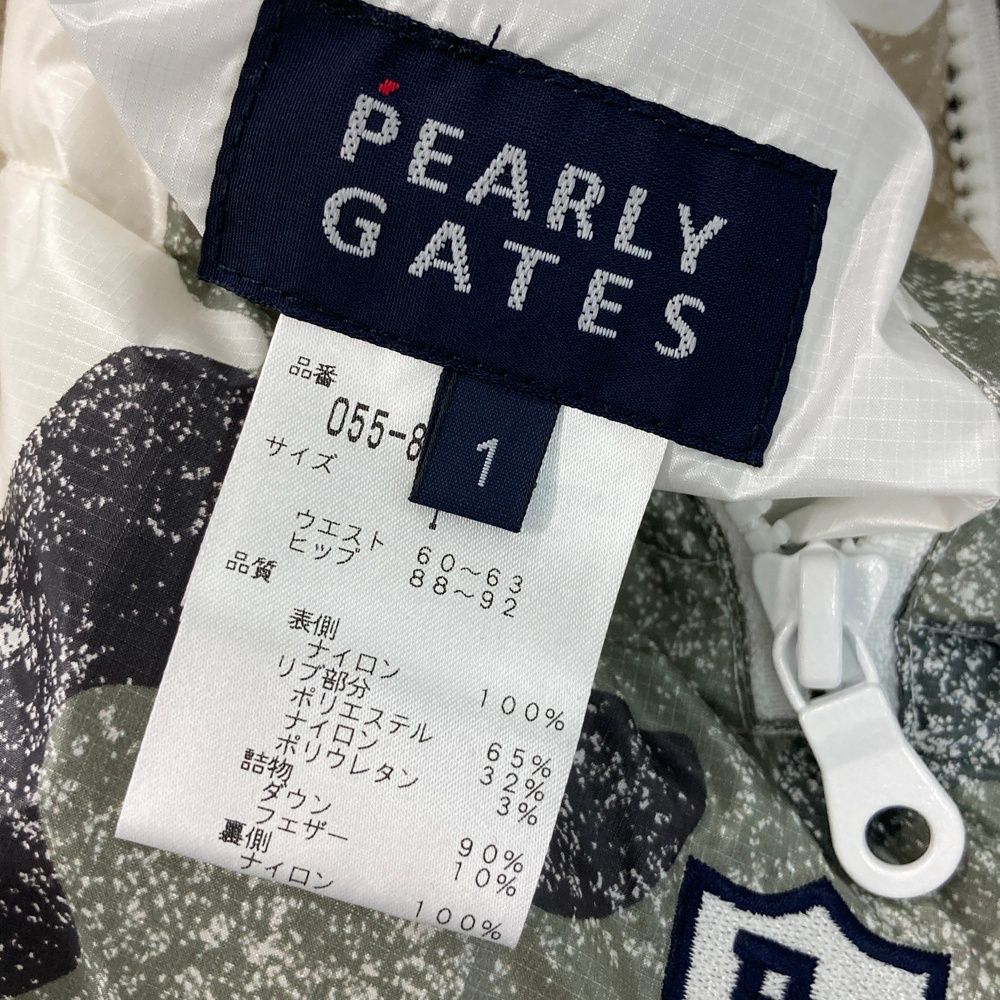 サイズ：1 PEARLY GATES パーリーゲイツ リバーシブル ダウンスカート