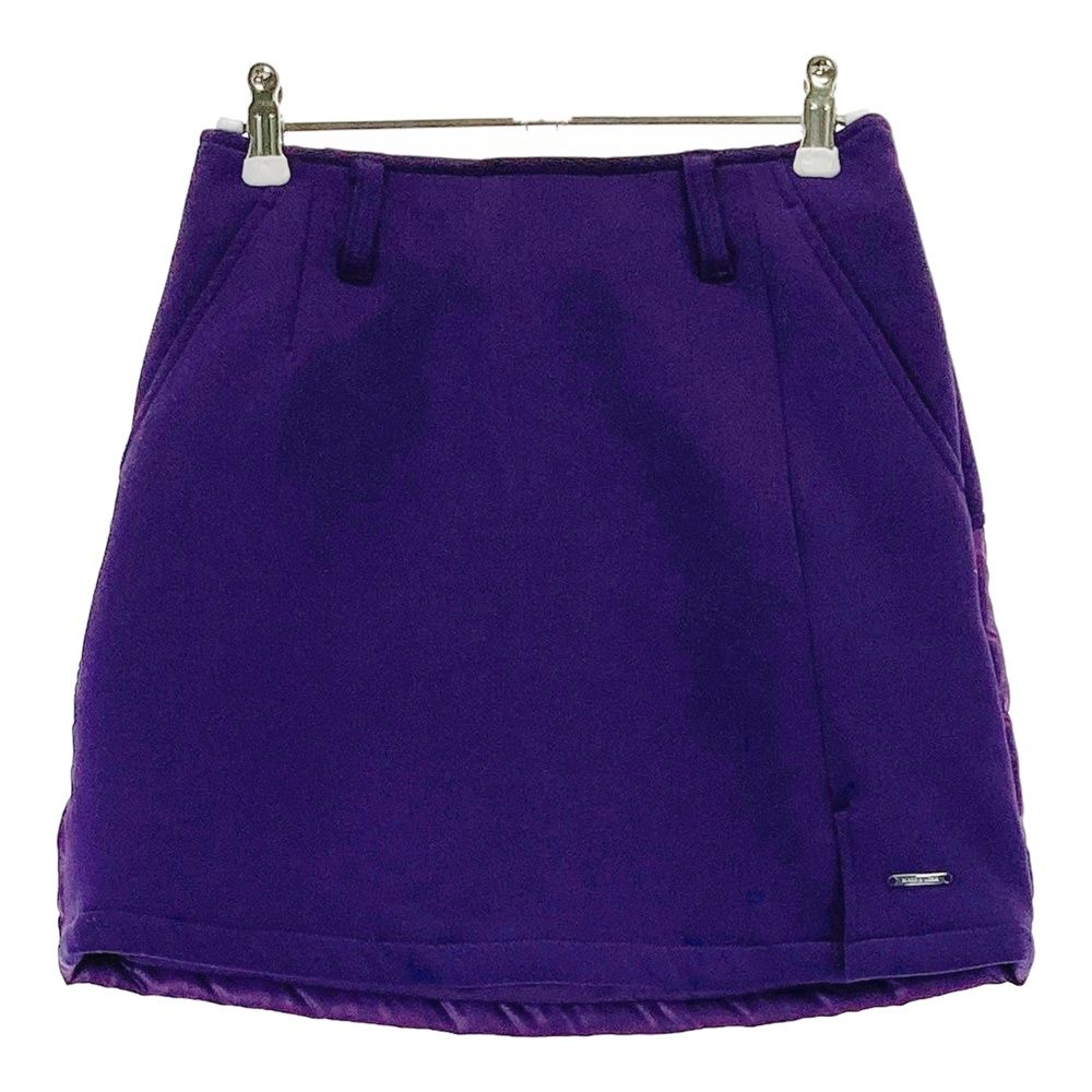 サイズ 36 MARK LONA マークアンドロナ ダウン切替 スカート パープル系 ゴルフウェア レディース ストスト