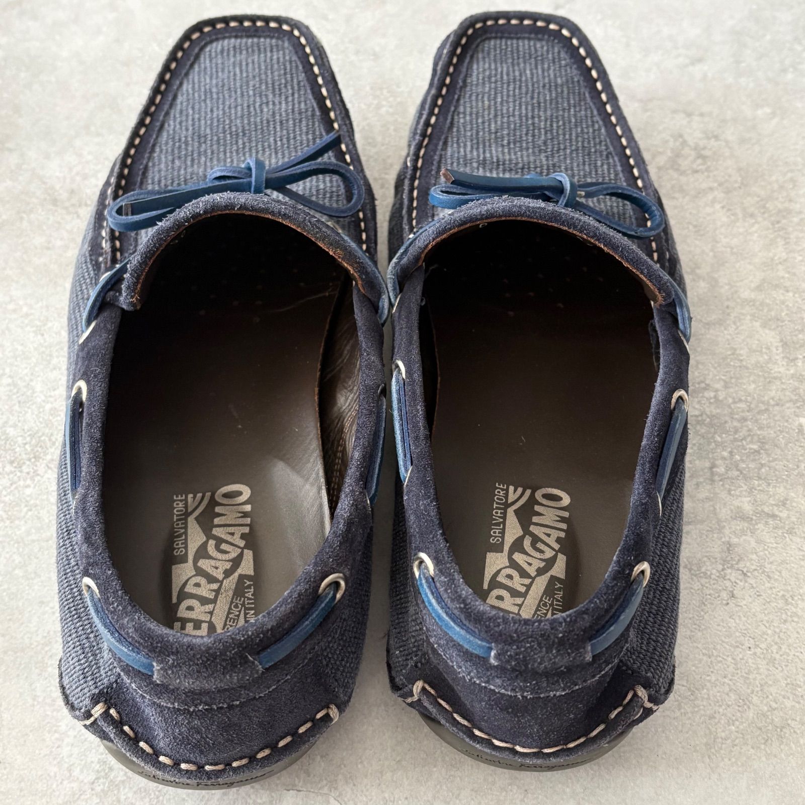 Salvatore Ferragamo サルヴァトーレフェラガモ デッキシューズ 006100