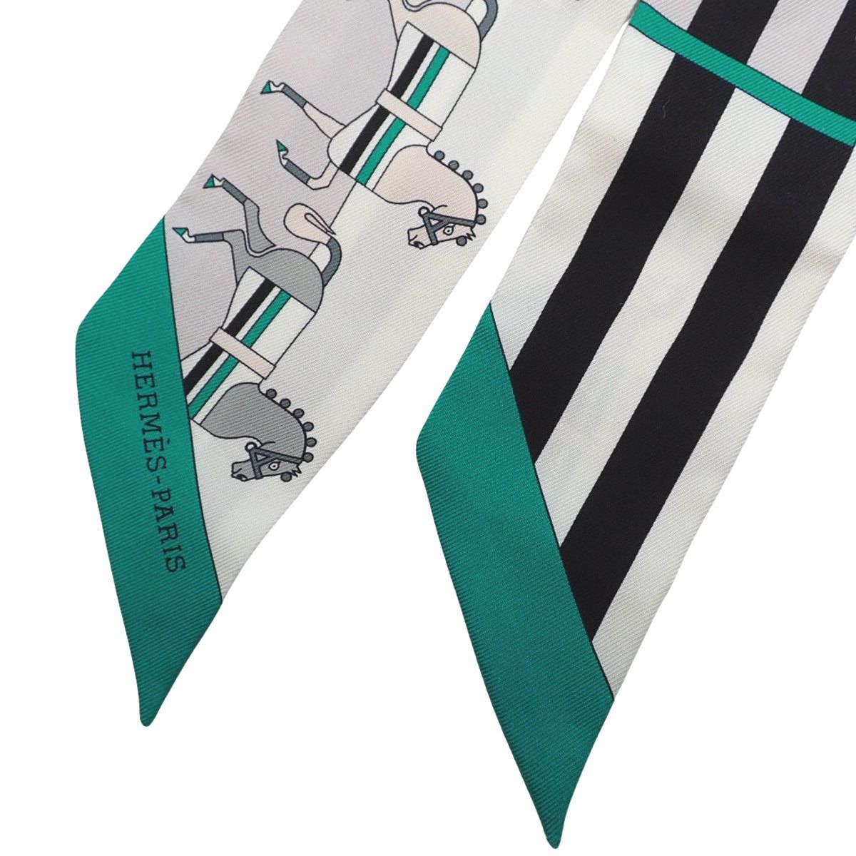 HERMES(エルメス) Rocabar ロカバール ツイリー グリぺール ホワイト白