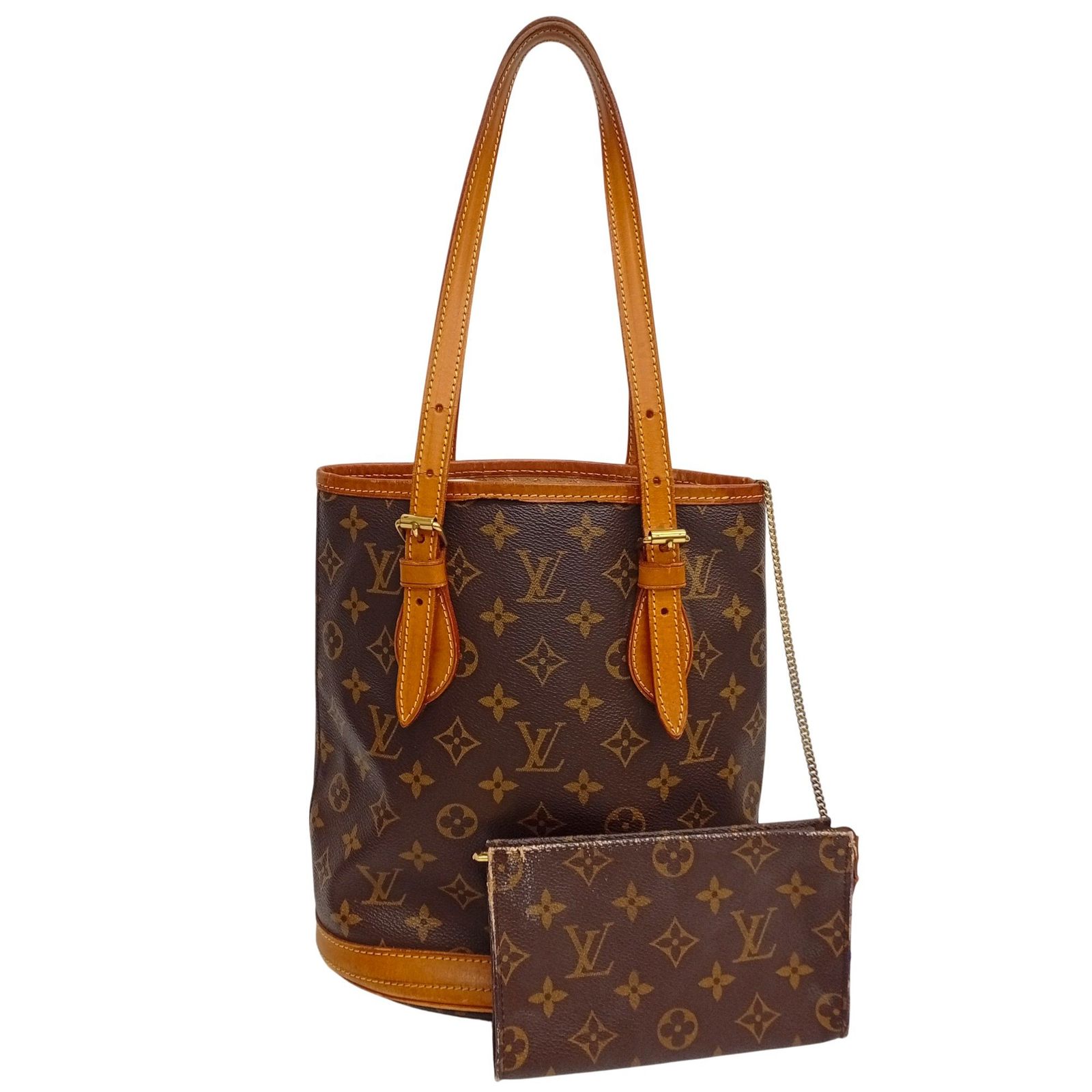 LOUIS VUITTON ルイヴィトン バケットPM M42238 モノグラム プチ