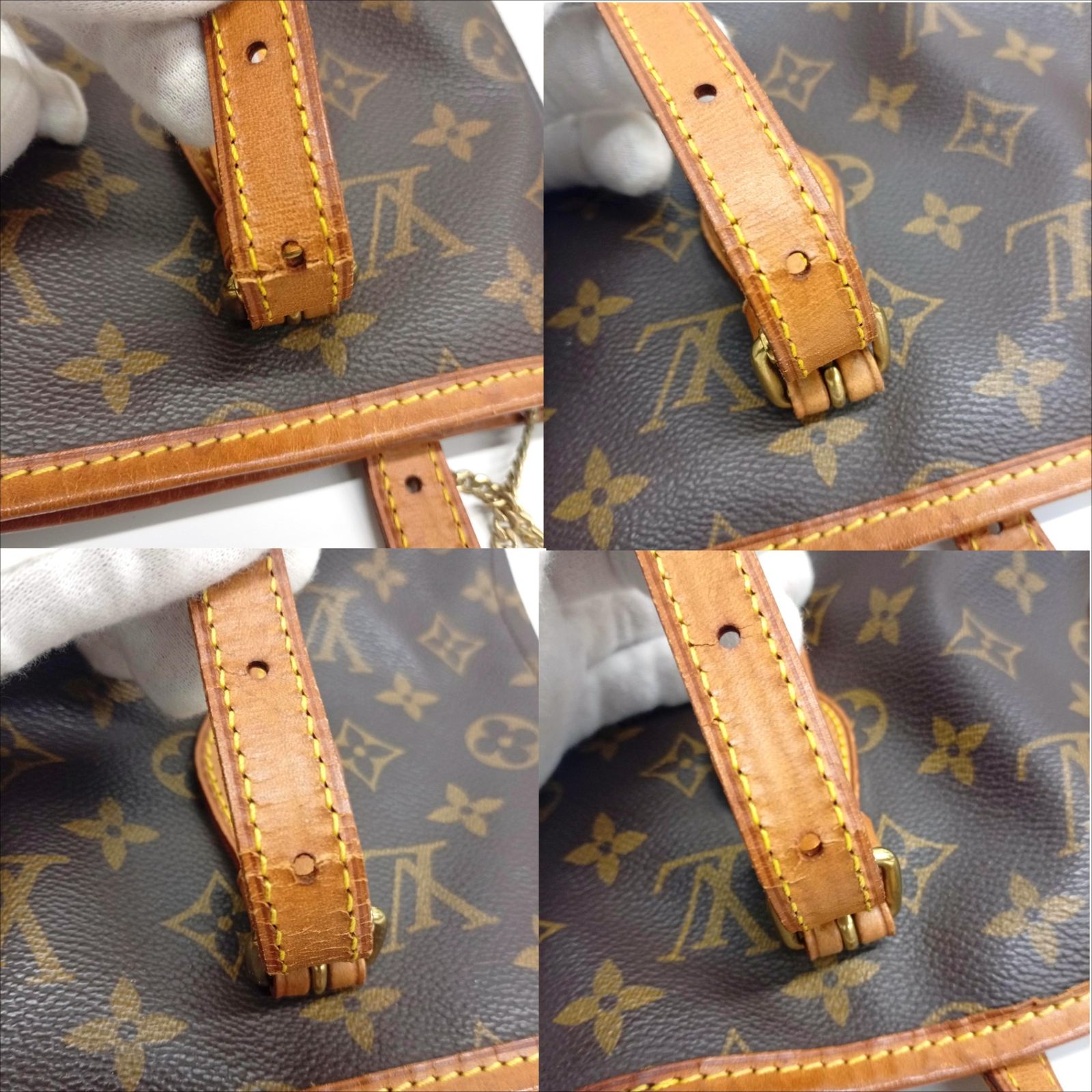 LOUIS VUITTON ルイヴィトン バケットPM M42238 モノグラム プチ