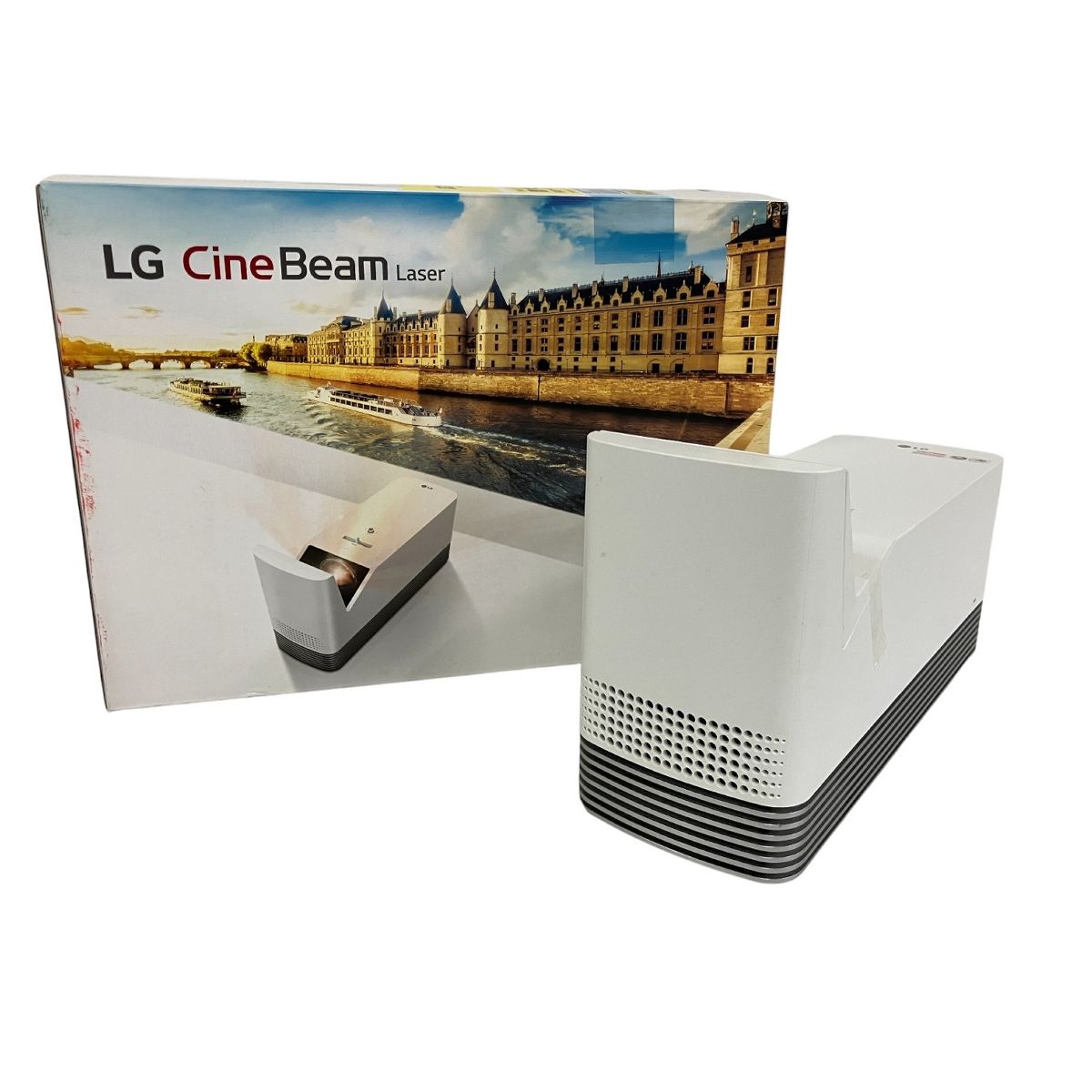 【中古】LG HF85LSR レーザー超短焦点プロジェクター 公式】わずか20cmの距離で120インチの大画面 超短焦点 プロジェクター