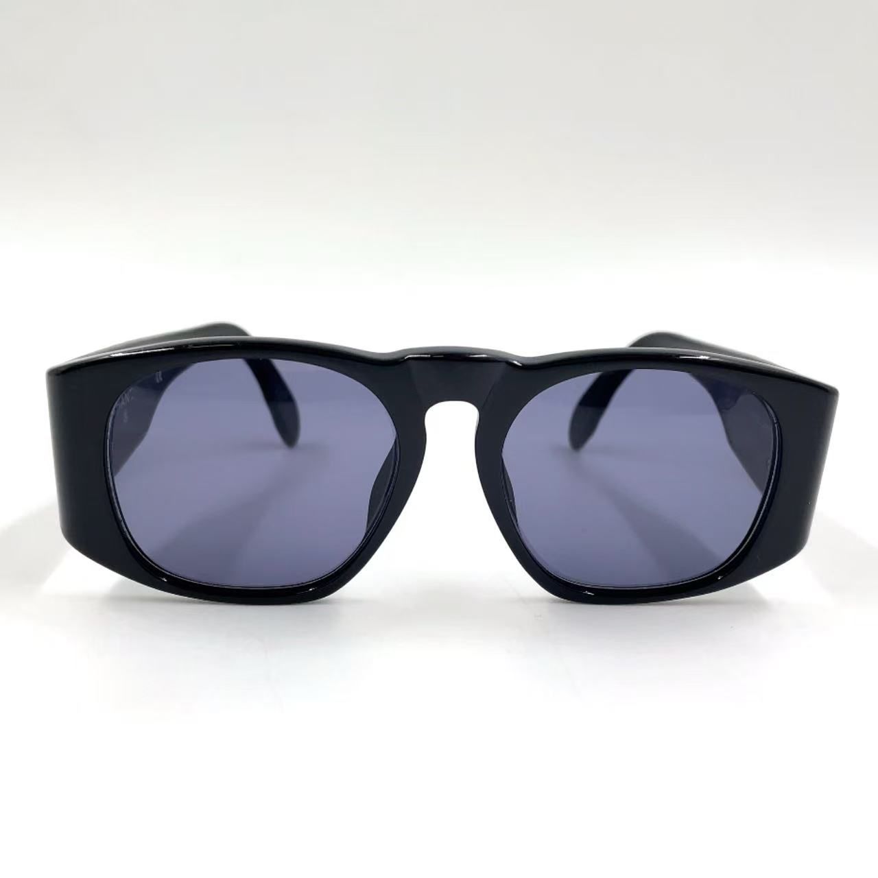 CHANEL ココマーク マトラッセ プラスチック ブラック サングラス