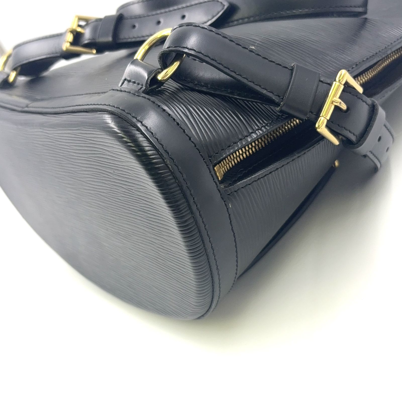 LOUIS VUITTON ゴブラン エピ エピ ノワール レザー ブラック バック