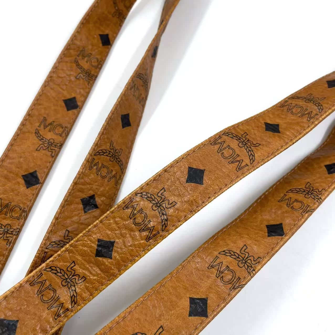 MCM ヴィセトス柄 PVC ブラウン ショルダーバッグ ゴールド - メルカリ