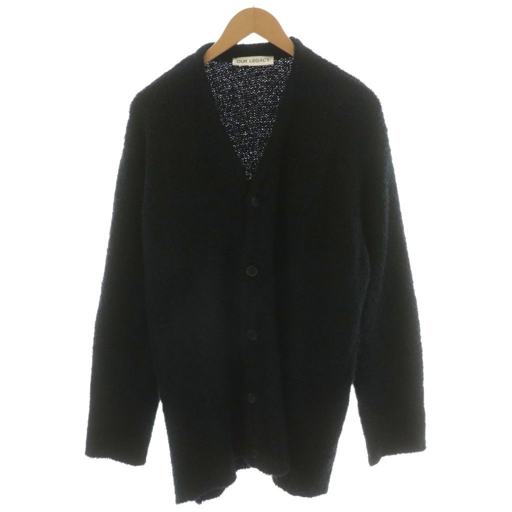 は*る様 OURLEGACY 24ss カーディガン　48 黒 は*る様 OURLEGACY 24ss カーディガン 48 黒 は*る様 OURLEGACY 24ss
