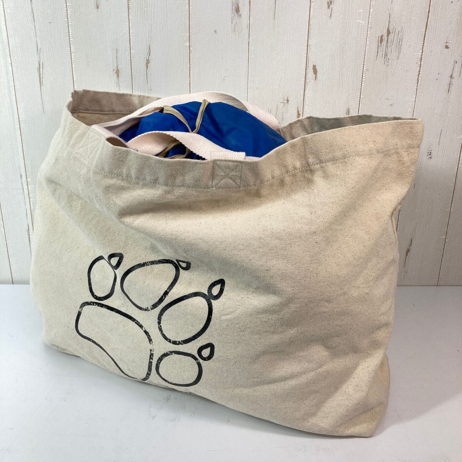 【OneSize ベージュ系】 Jackwolfskin ( ジャックウルフスキン ) コットンキャンバス トートバッグ コットン バッグ ストレージ トートバッグ z00054630  トートバッグ バッグ ストレージ