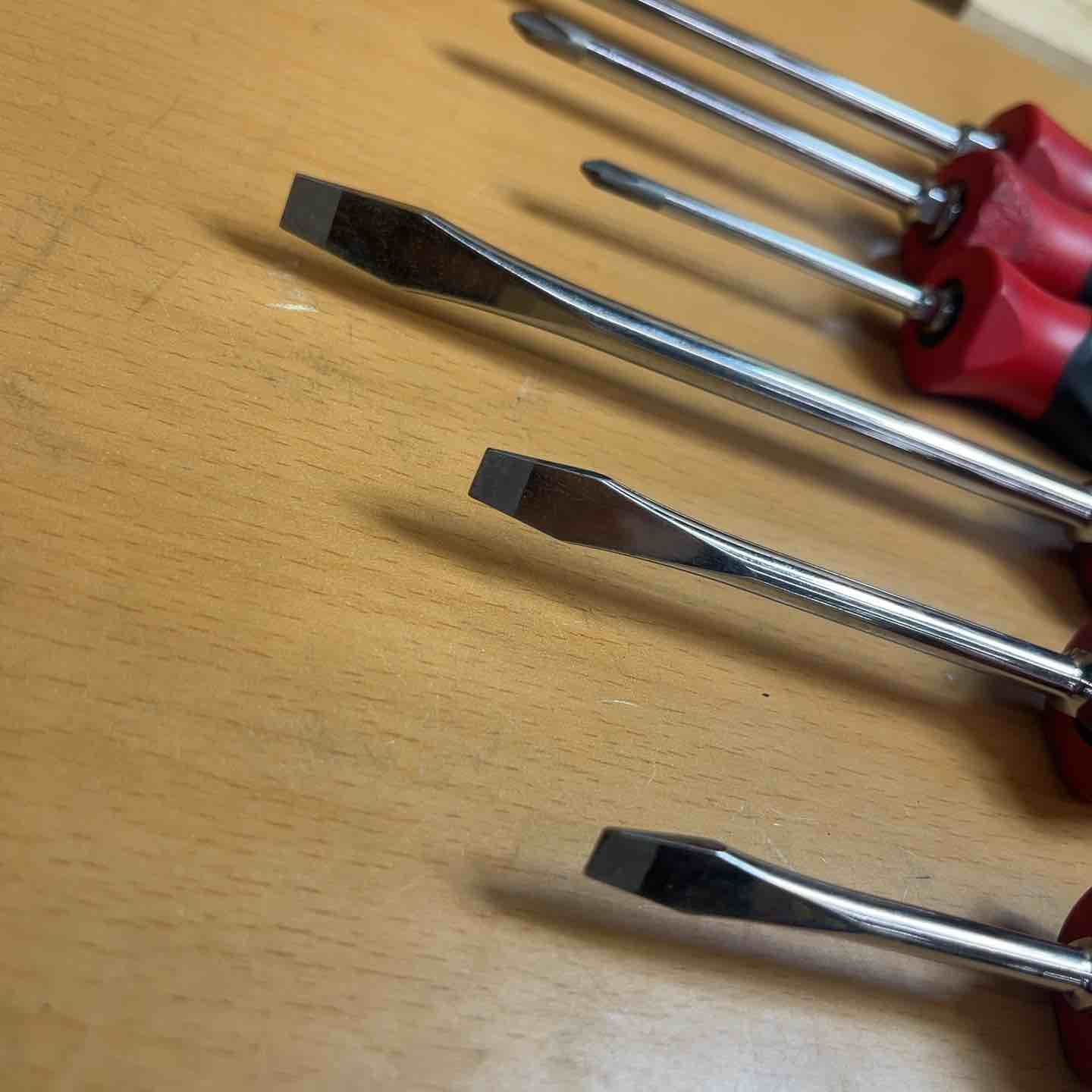 Snap-on スナップオン プラス マイナス ドライバー 6本セット まとめ Snap-on スナップオン プラス マイナス ドライバー 6本セット まとめ