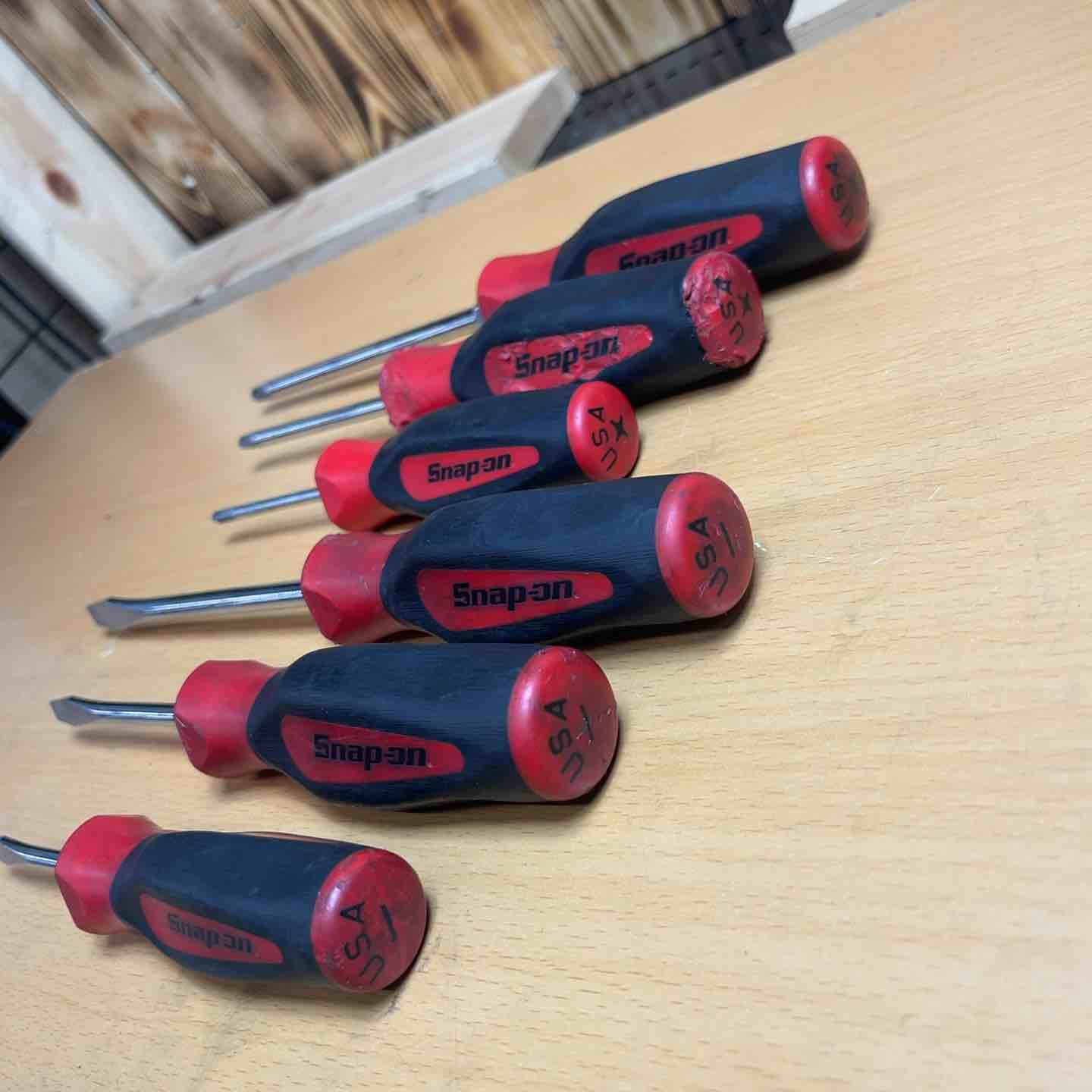 Snap-on スナップオン プラス マイナス ドライバー 6本セット まとめ