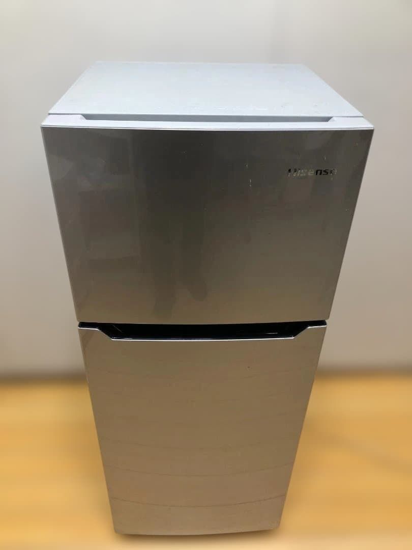 ハイセンス Hisense 2ドア冷蔵庫 HR-B12AS 120L シルバー 一人暮らし用