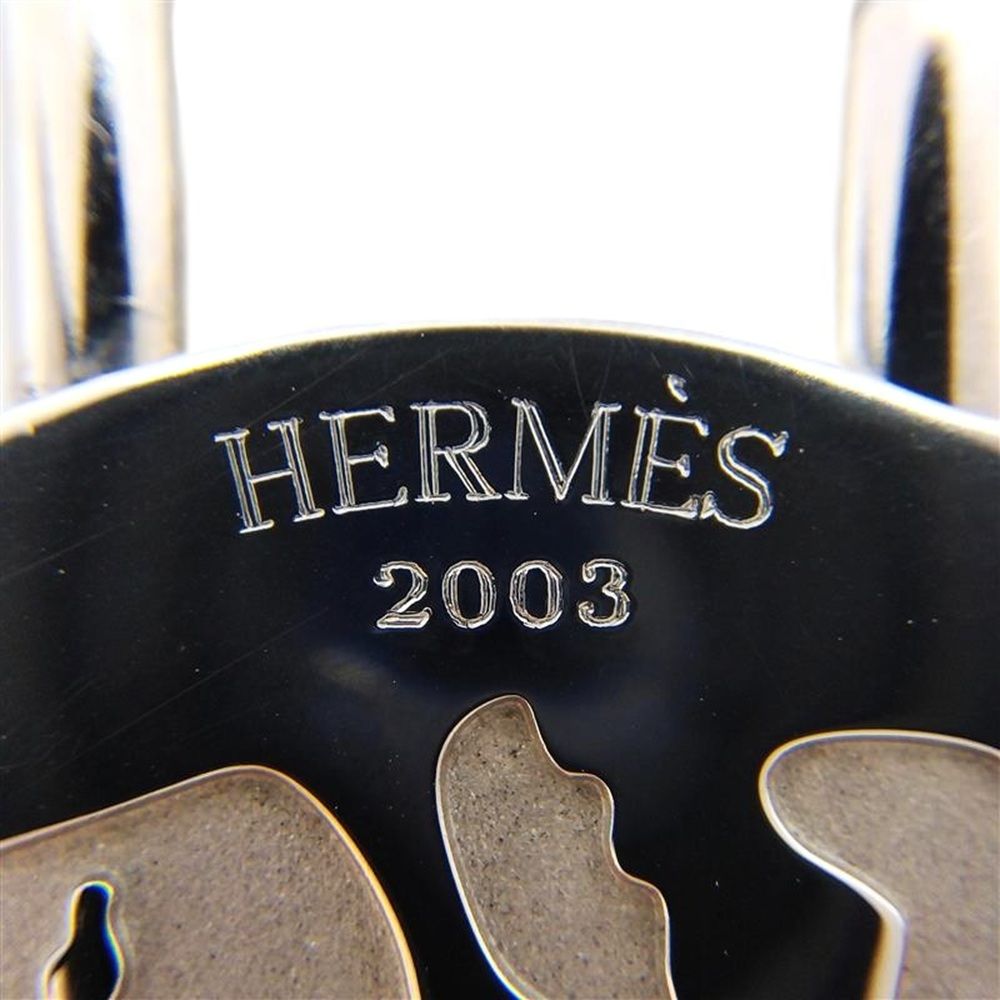 エルメス HERMES カデナ チャーム シルバー 2003 ANNEEMEDITERRANEE