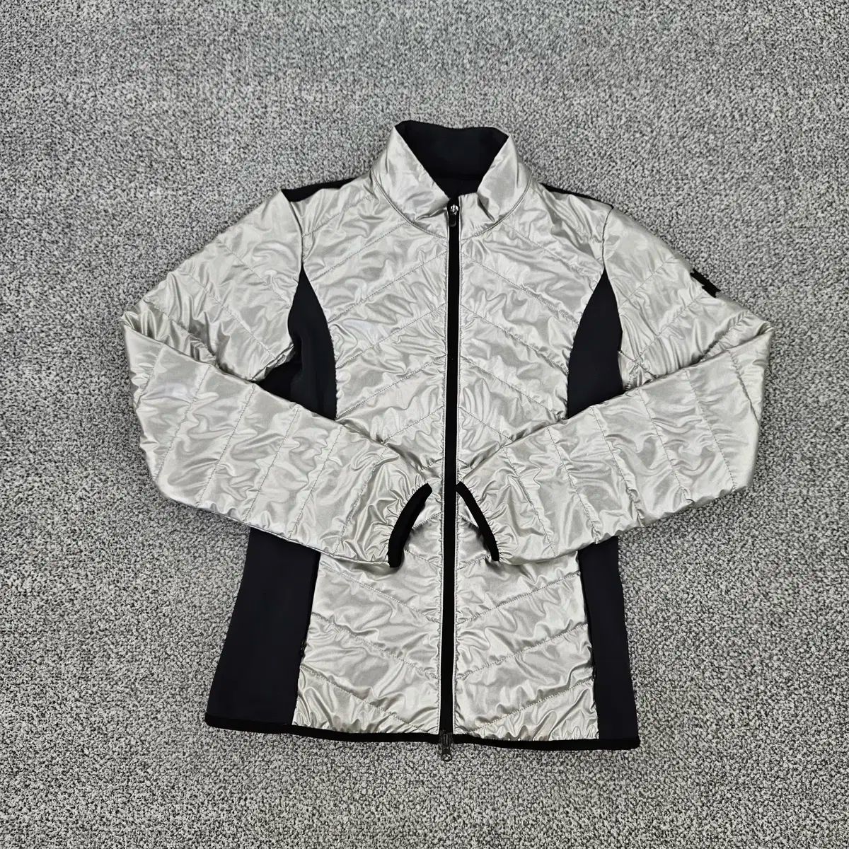 2 ワック ゴルフ レディース シルバー 軽量 ダウン ジャケット 1106 JM