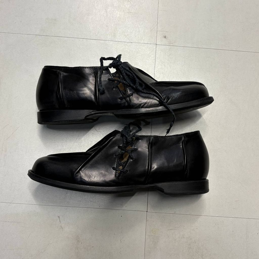 靴 YOHJI YAMAMOTO cherevichkiotvichki 26cm ヨウジヤマモトYohji Yamamoto × CHEREVICHKIOTVICHKI サイドレース