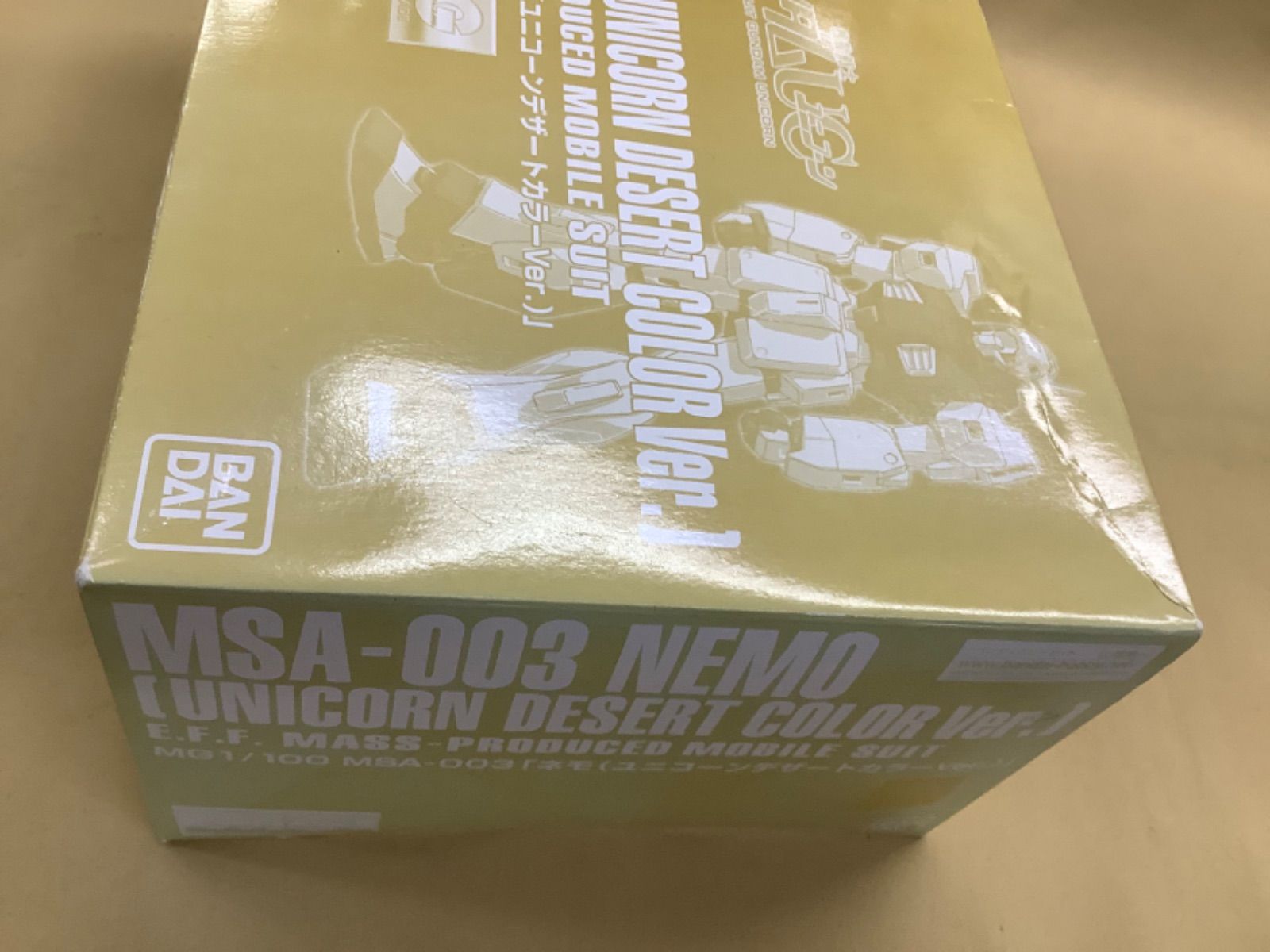 MG 1/100 MSA-003ネモ ユニコーンデザートカラーVer. - メルカリ