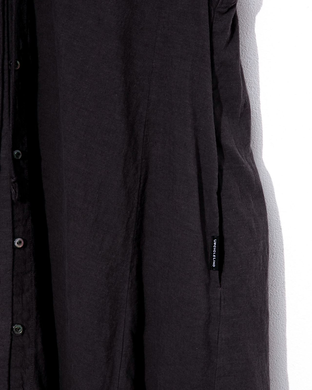 nest Robe ネストローブ 天然染めラッフルネックドレス - メルカリ