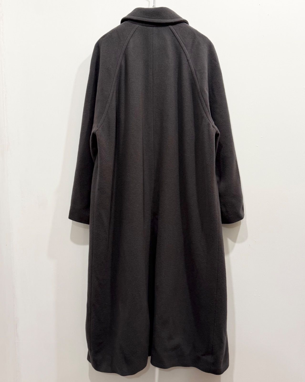 SLOBE IENA ウールモッサステンカラーコート グレー サイズ38 【送料