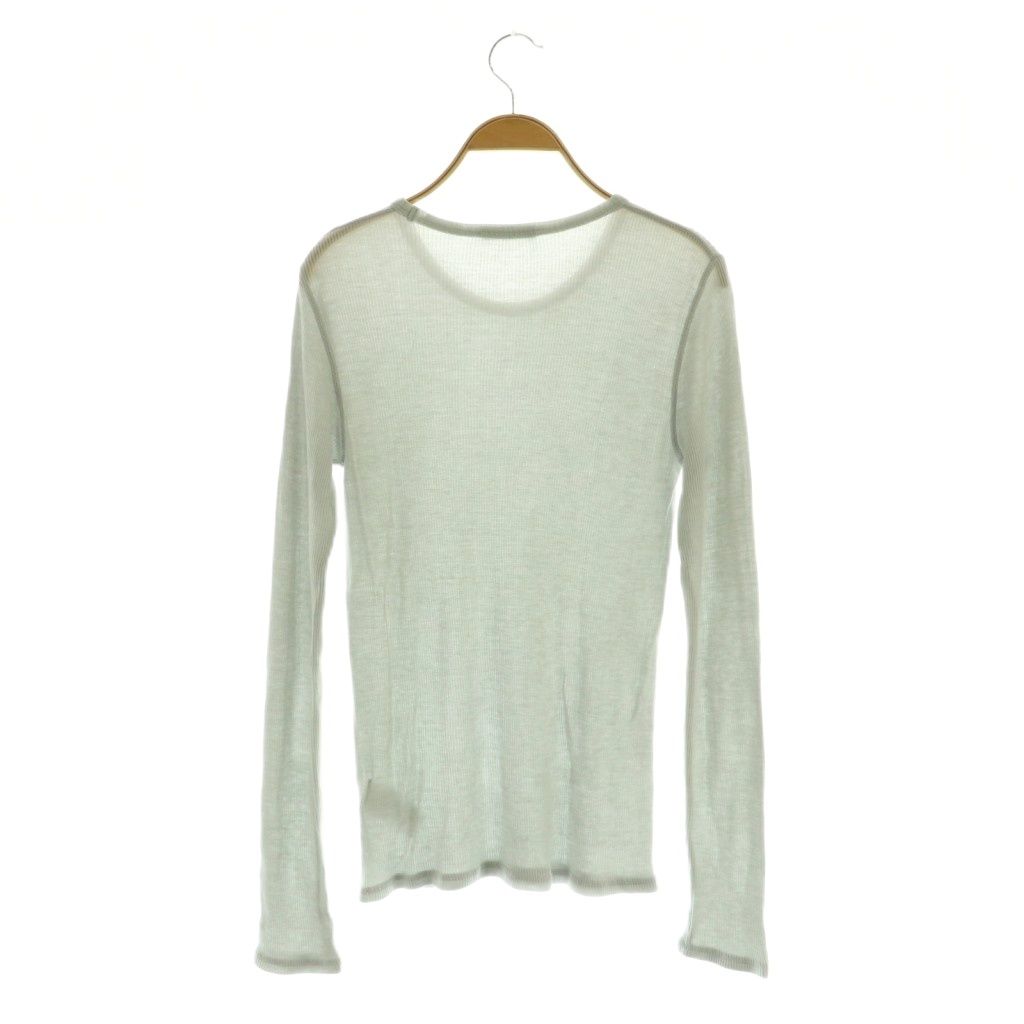 エブリデイ アイ ライク カシミア混 テレコ ロングスリーブプルオーバー F 黒 エブリデイ アイ ライク カシミア混 テレコ ロングスリーブプル