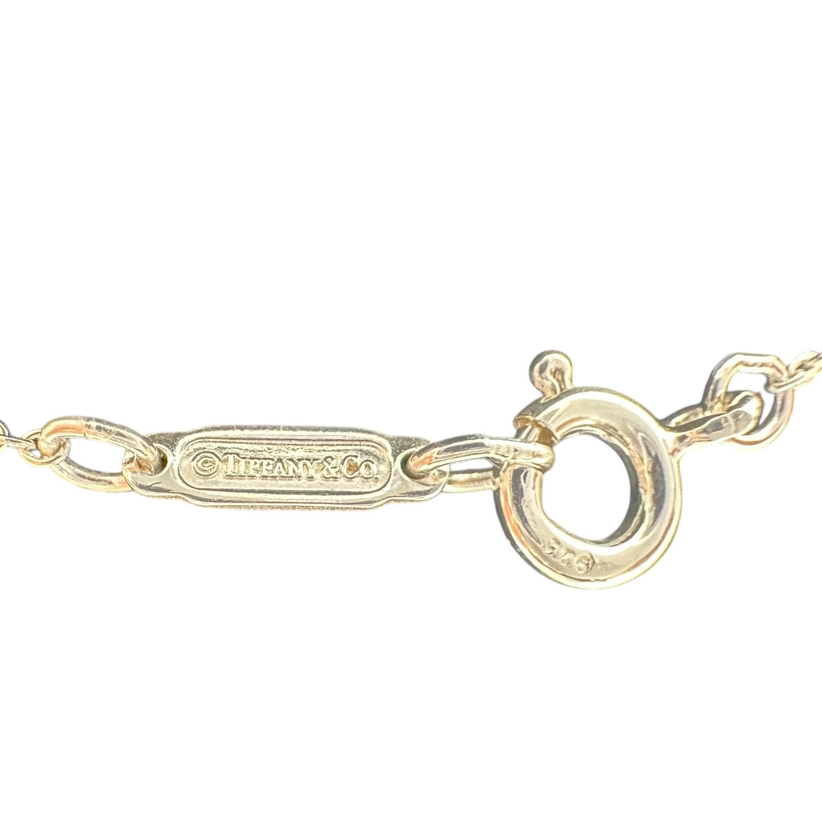 Tiffany&Co.】 ティファニー パールネックレス SV925 シルバー 2.4g