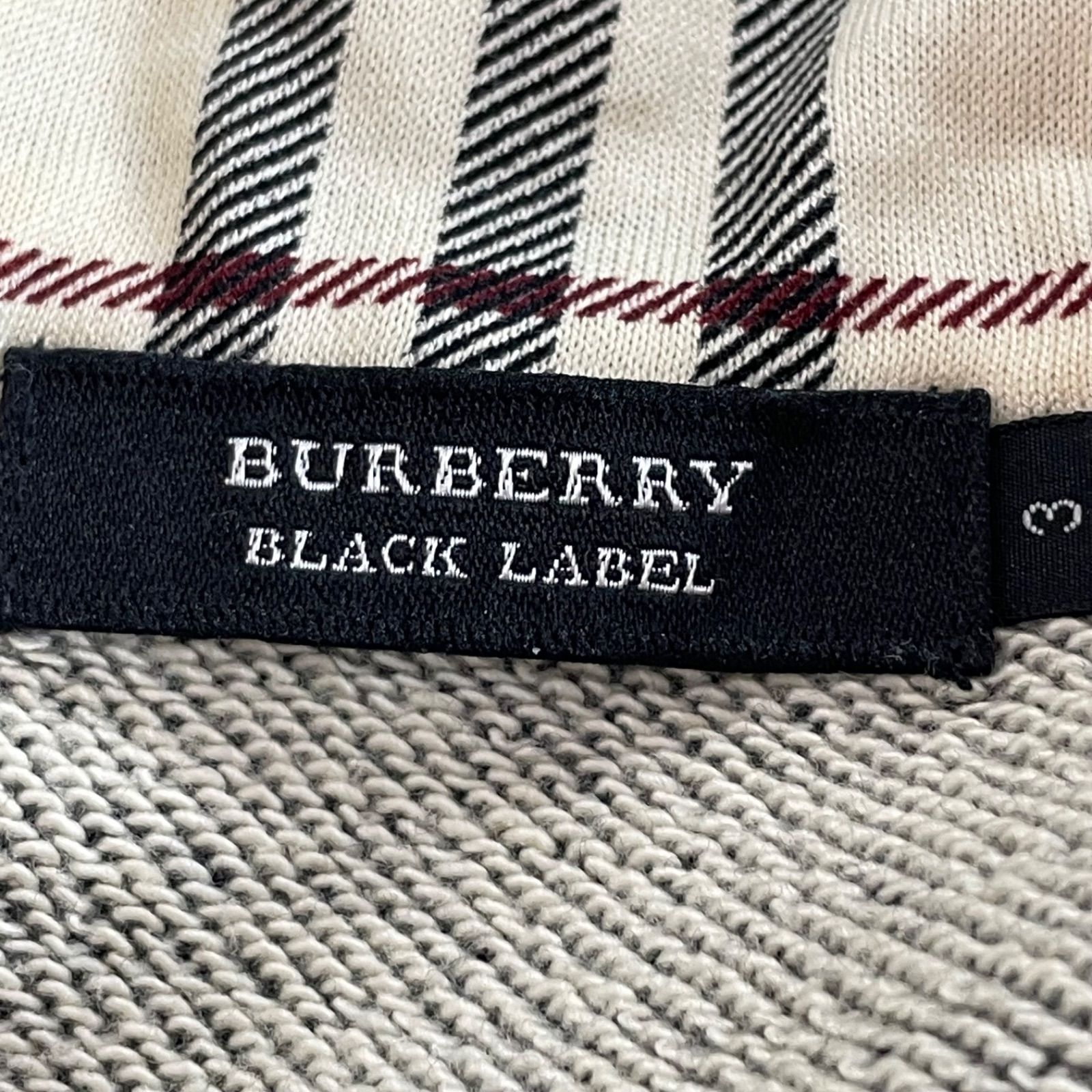 BURBERRY BLACK LABEL バーバリーブラックレーベル ファー付き