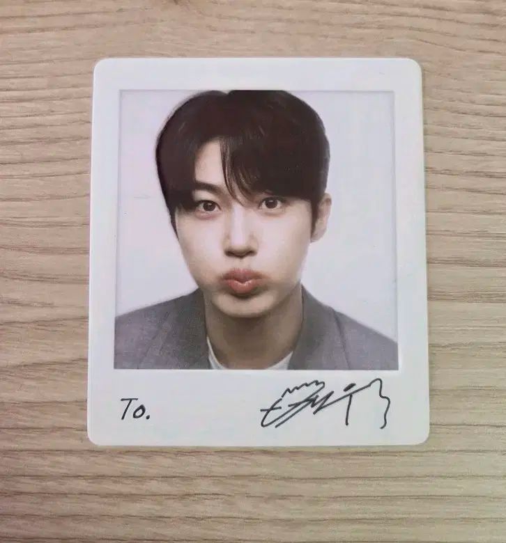 ビョンウソク Byeon Wooseok チェキ ポラロイド - メルカリ