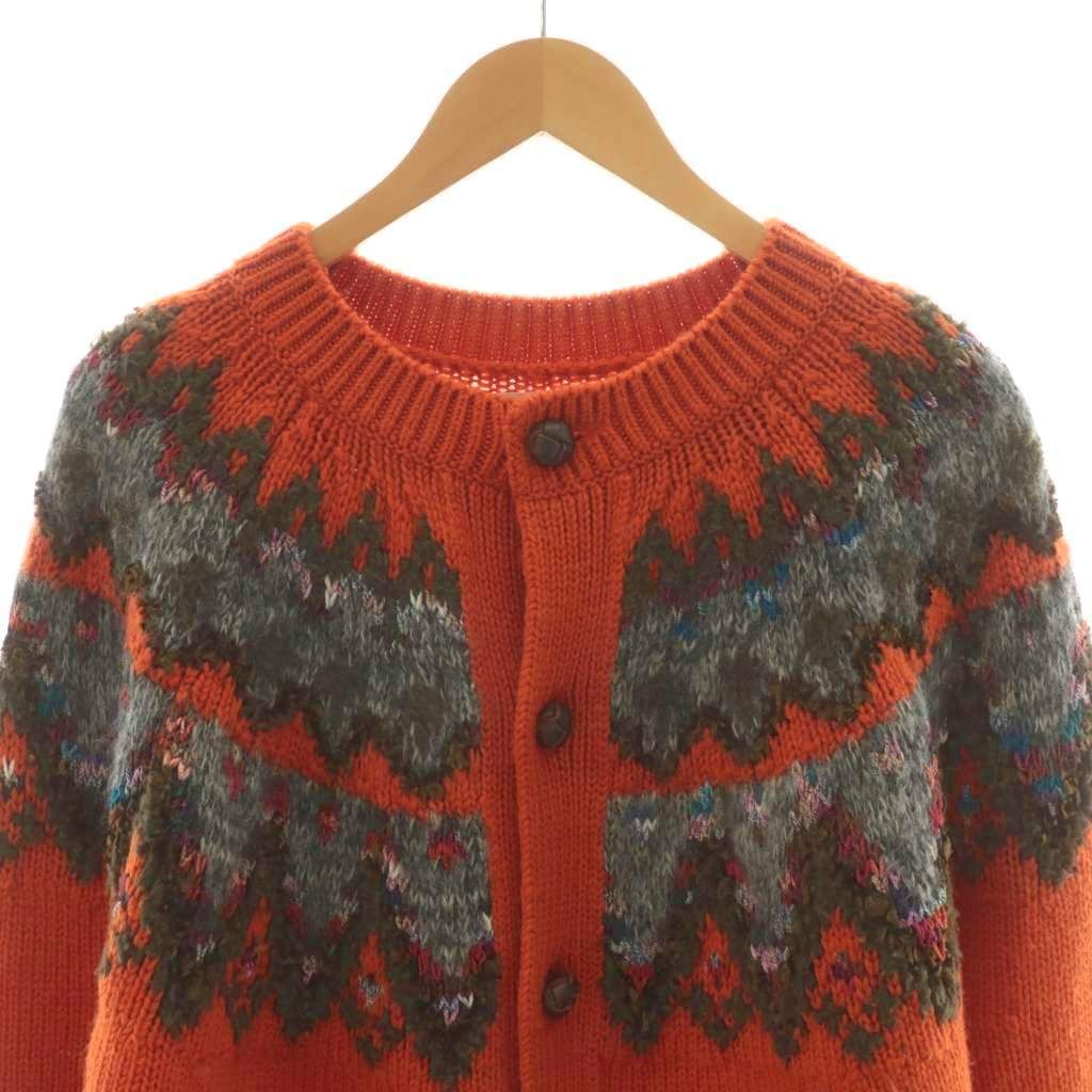 コーヘン COOHEM NORDIC KNIT CARDIGAN ノルディック ニット