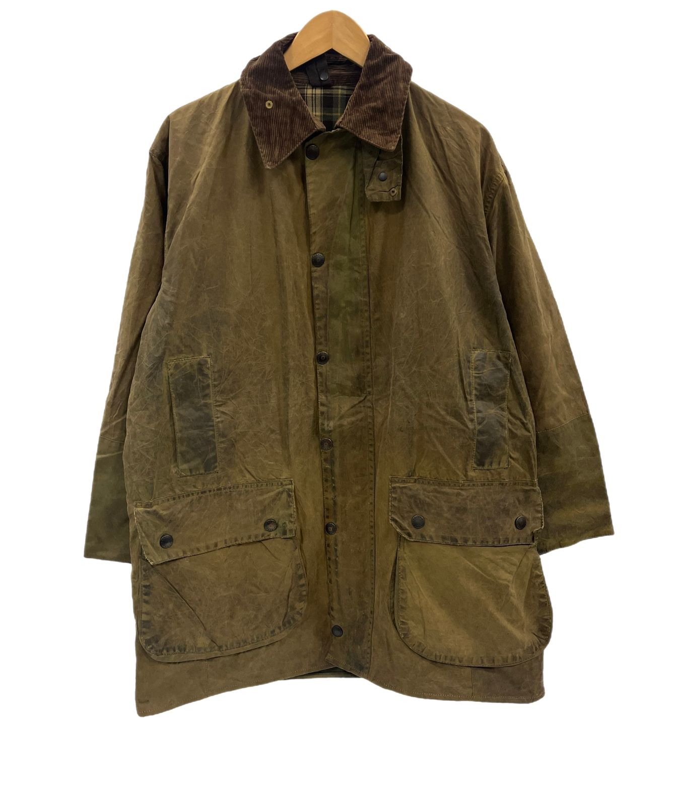 バブアー BARBOUR 90's 90年代 3ワラント BORDER ボーダー ワックス