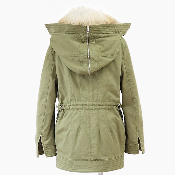 SALE】ERMANNO SCERVINO エルマノシェルビーノ ミリタリーコート 中綿