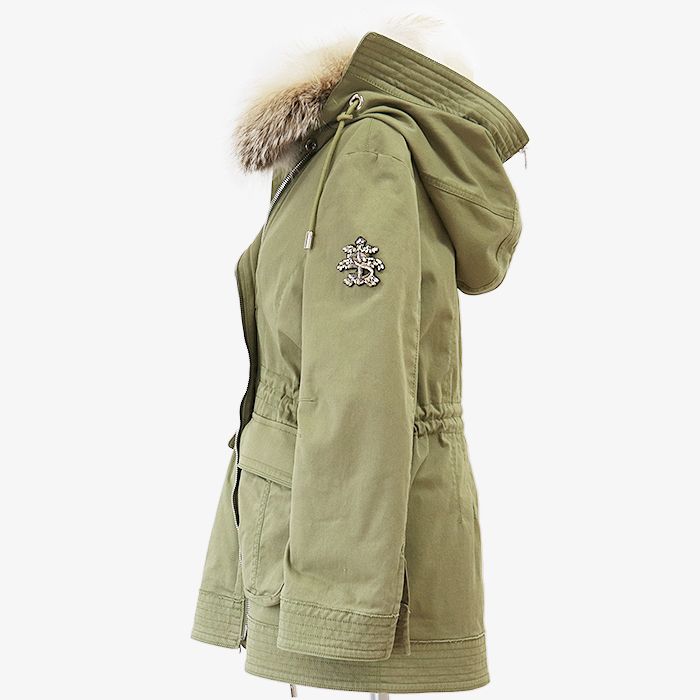 SALE】ERMANNO SCERVINO エルマノシェルビーノ ミリタリーコート 中綿