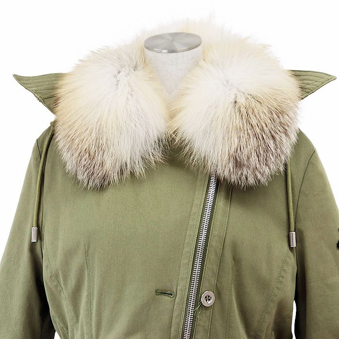 SALE】ERMANNO SCERVINO エルマノシェルビーノ ミリタリーコート 中綿