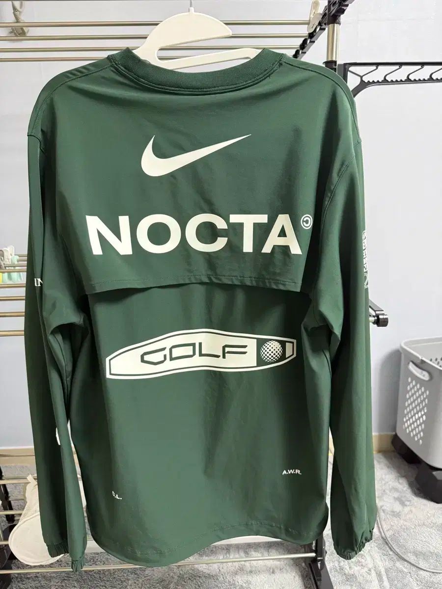 ナイキ Nocta ゴルフ クルーネック トップス グリーン アジア M - メルカリ