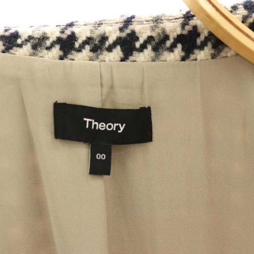 セオリー Theory 23AW Pattern Tweed Square DB JKT ツイード