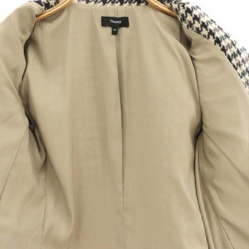 セオリー Theory 23AW Pattern Tweed Square DB JKT ツイード