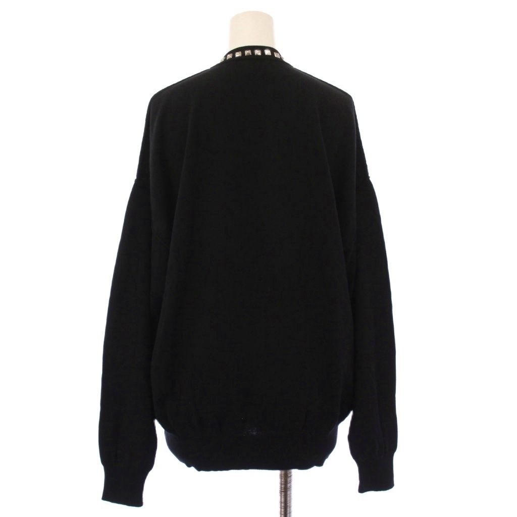 ヒステリックグラマー HYSTERIC GLAMOUR スタッズカーディガン ニット