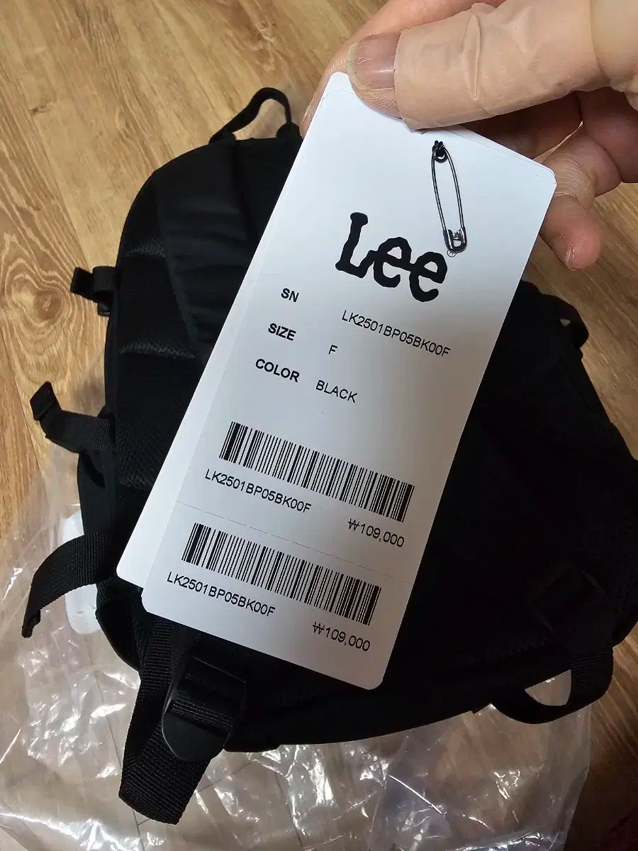 Lee リー バックパック ブラック 低学年 本 バッグ