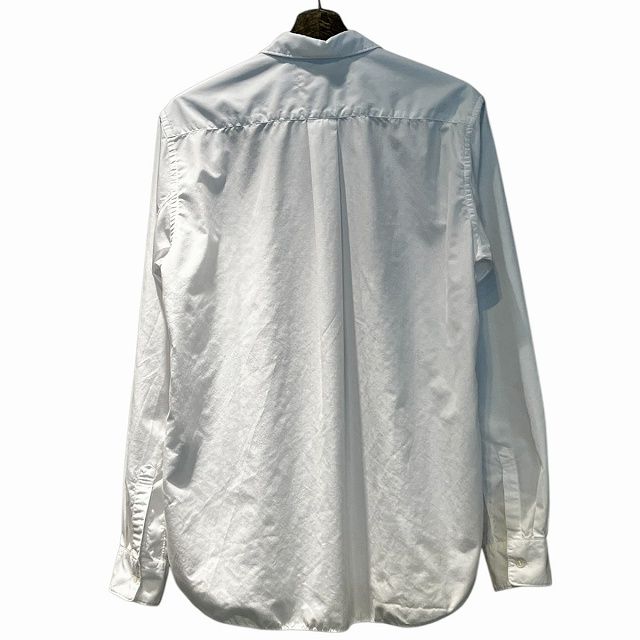 ブラックコムデギャルソン　24aw エステルジップアップシャツ 24AW ブラックコムデギャルソンエステルジップアップシャツ L - メルカリ