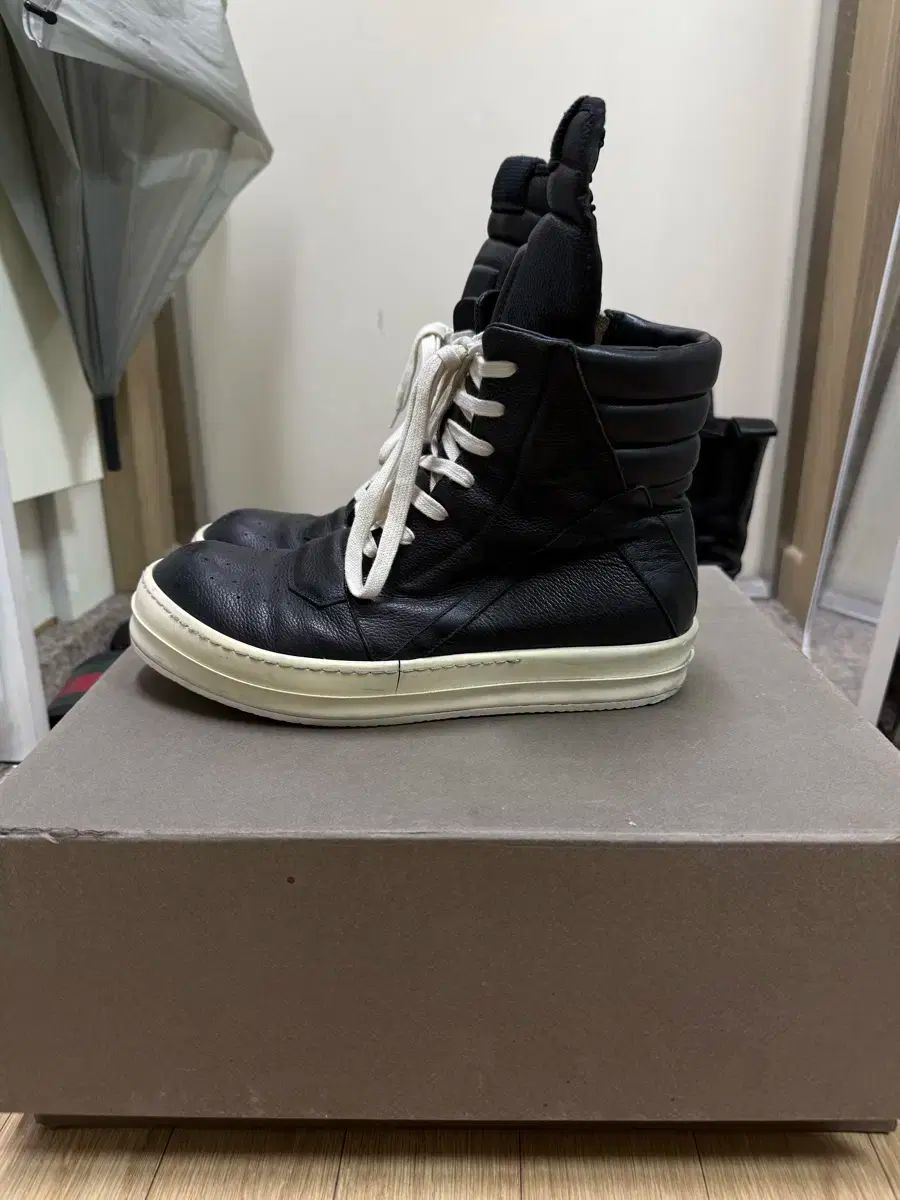 42 RICK OWENS リックオウエンス ジオバスケット 黒黒 - メルカリ