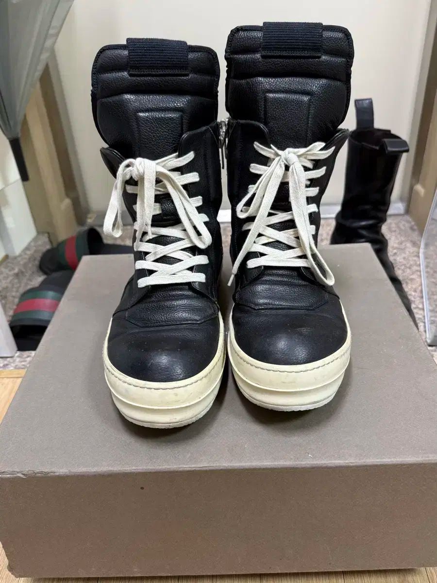 42 RICK OWENS リックオウエンス ジオバスケット 黒黒 - メルカリ