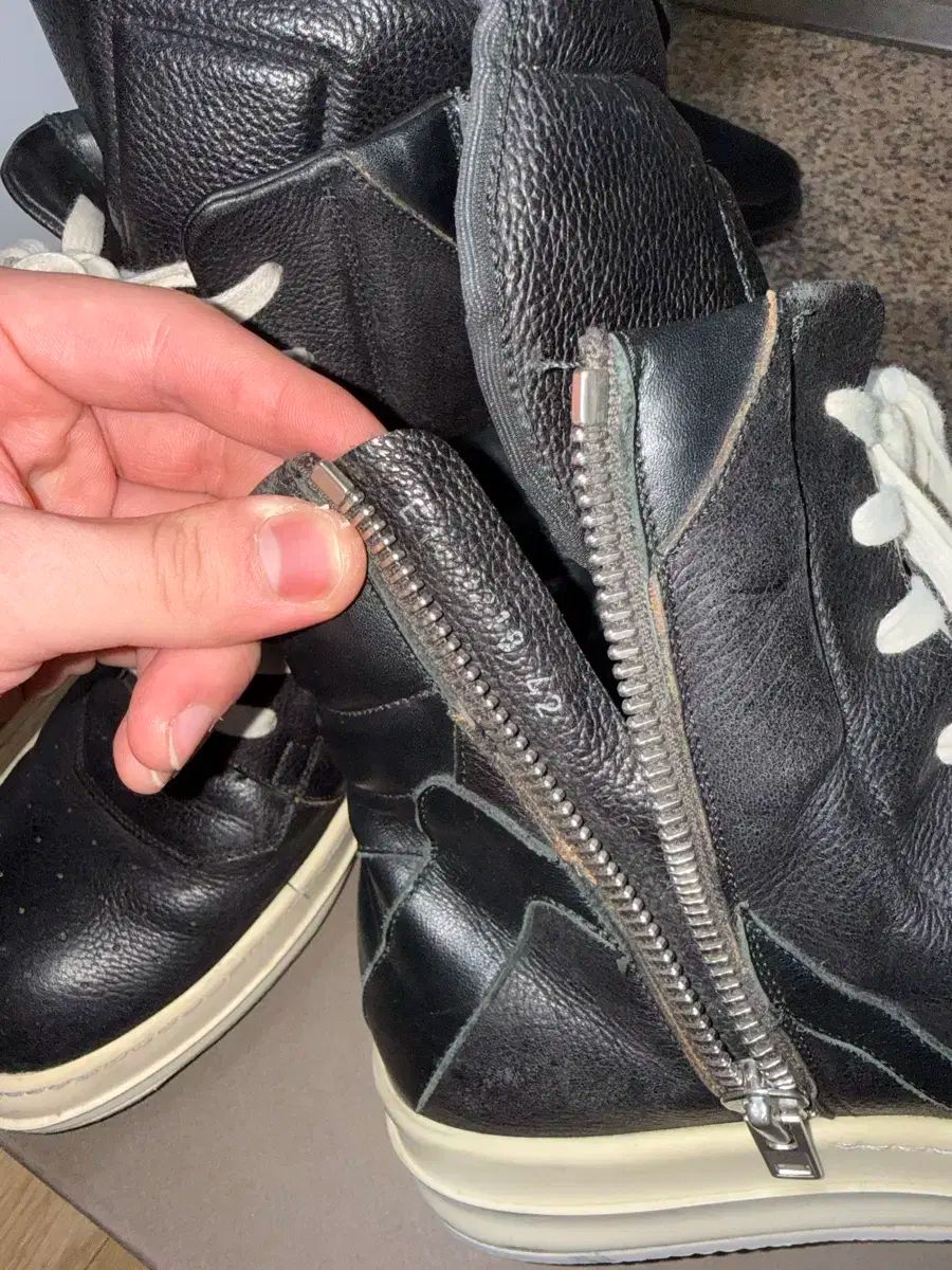 42 RICK OWENS リックオウエンス ジオバスケット 黒黒 - メルカリ