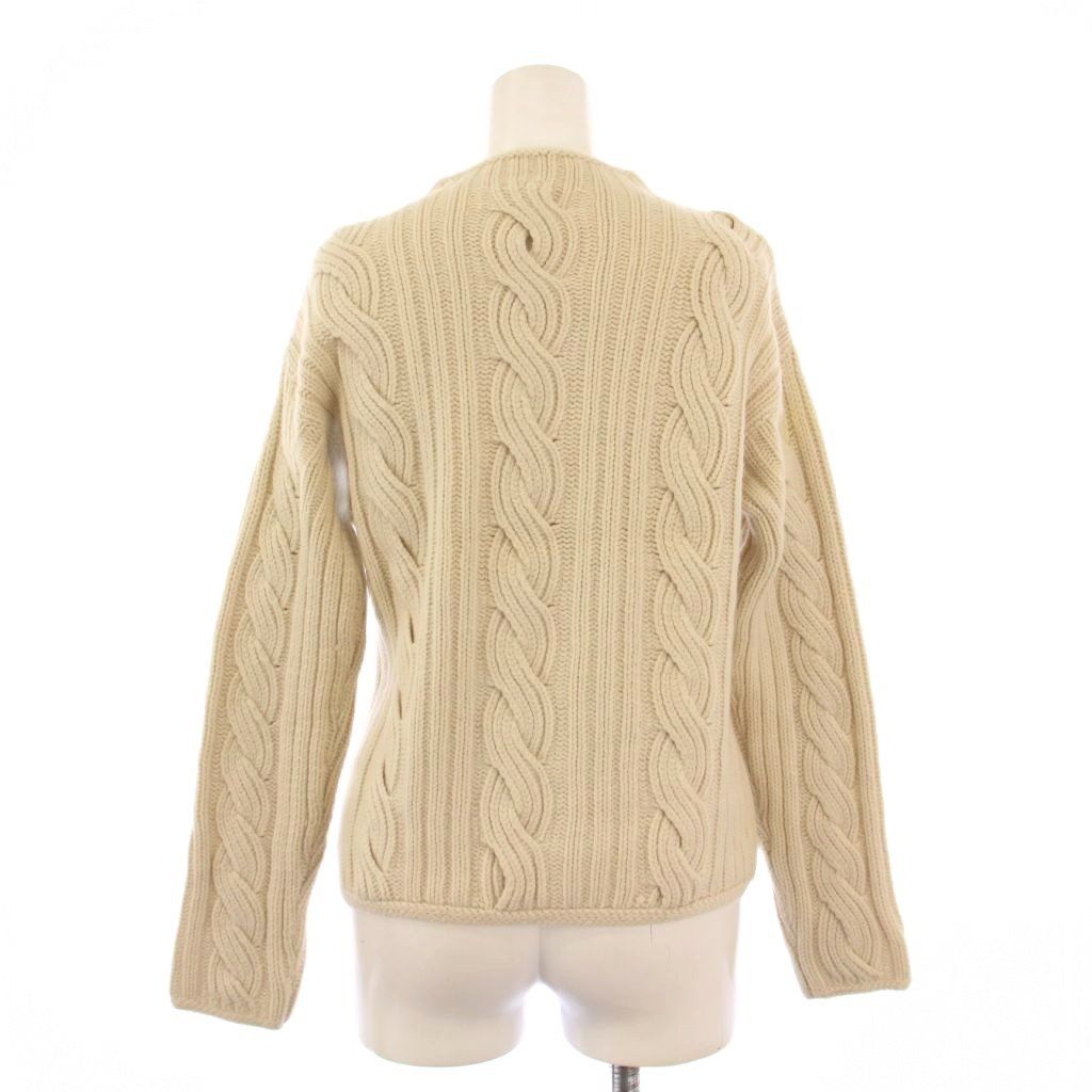 エルメス HERMES マルジェラ期 ケーブルニット セーター 長袖 ボトル