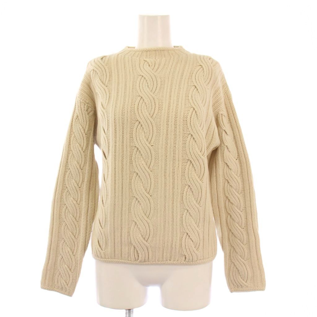 エルメス HERMES マルジェラ期 ケーブルニット セーター 長袖 ボトル