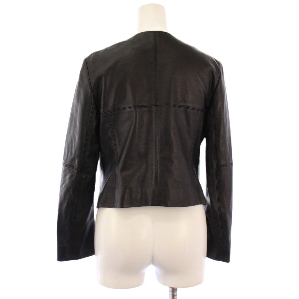 エポカ EPOCA レザージャケット 革ジャン 羊革 ノーカラー アウター