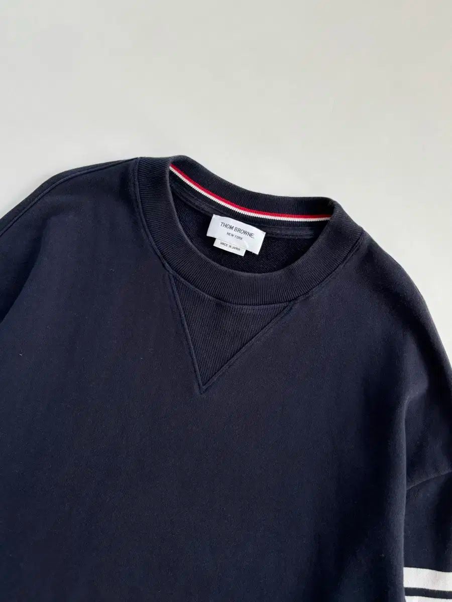 Thom Browne トム・ブラウン ネイビー スウェットシャツ - メルカリ