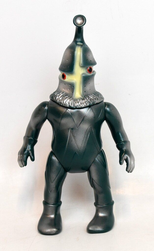 m1号 M1号 ケムール人 ソフビ 深緑色成形 ケムール人 ソフビ シンビン