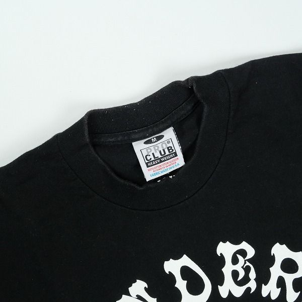 Size【M】 TENDERLOIN テンダーロイン TEE L/S BS ロンT 黒 【中古品