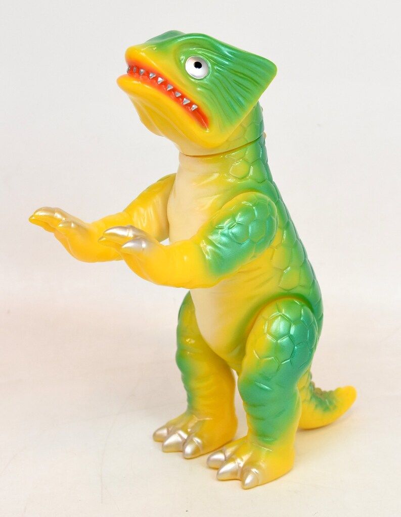 M 1号 世紀の大怪獣ウルトラQウルトラマン ピーター 黄成型 メタ緑 オレンジ